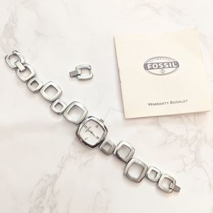 Sterling Silver FOSSIL WATCH